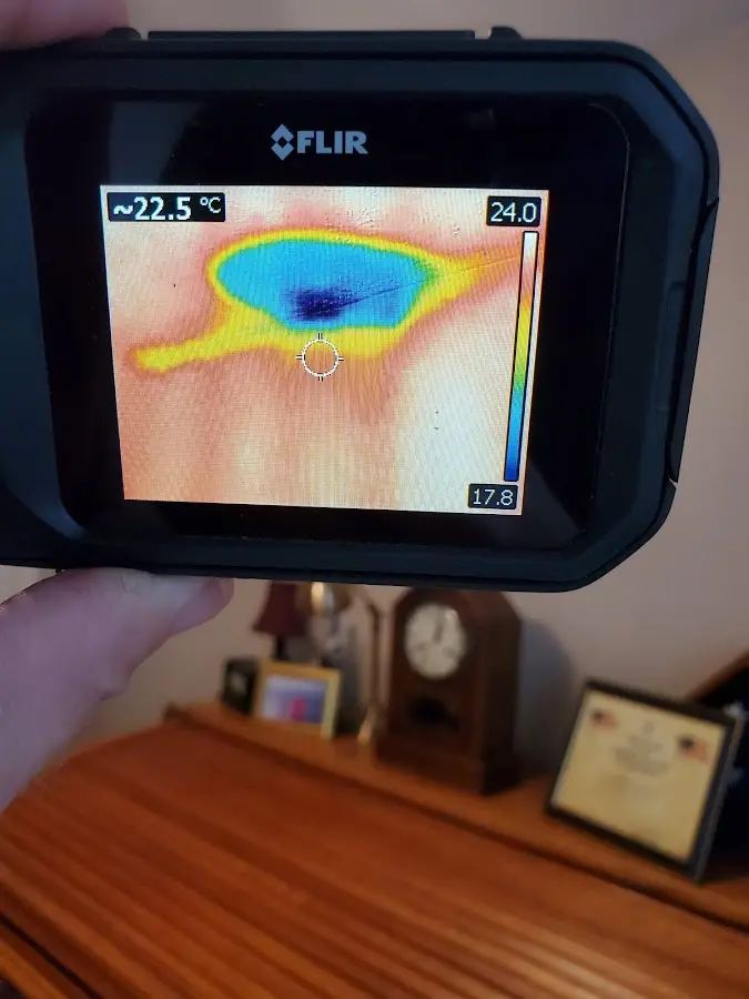 Thermal imaging inspection for water damage in East Bethel
